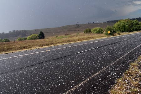 Hail near Berrima