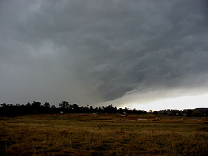 Near Bowral, this storm became severe