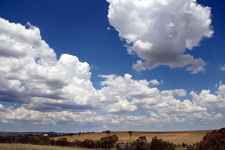 Looking south from Goulburn