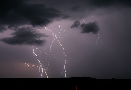 Lightning SW of Goulburn