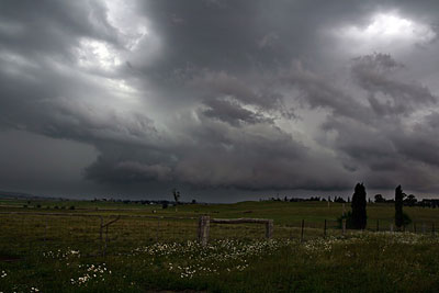 West of Glen Innes near sunset