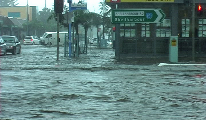 Flash Floods Warilla