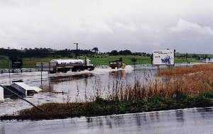 Where did the road go ?