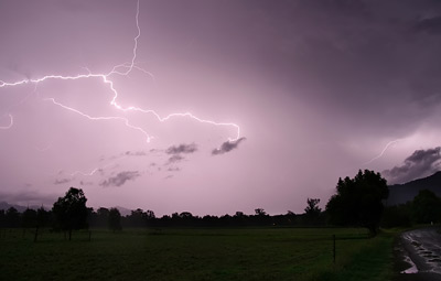 Kangaroo Valley lightning